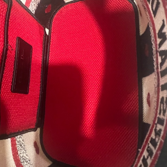 CHRISTIAN DIOR Amour Travel Vanity Canvas Bag with COA and Dust Great Condition - Picture 6 of 10